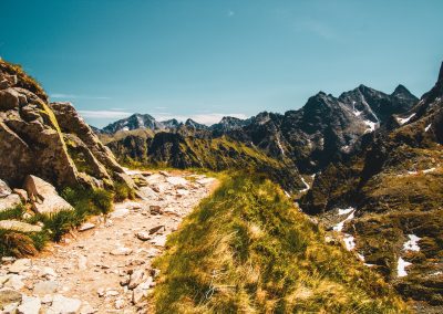 góry natura widok tatry niebo chmury