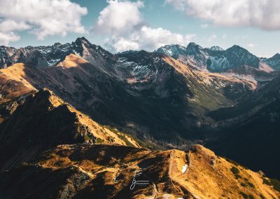 góry natura widok tatry niebo chmury