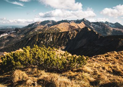 góry natura widok tatry niebo chmury