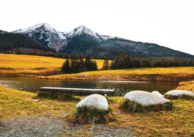 góry natura widok tatry staw