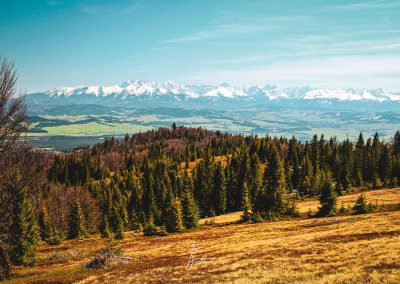 góry natura widok tatry niebo chmury krajobraz