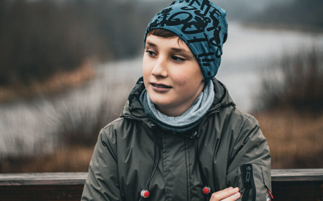 Jesienna sesja fotograficzna z Dawidem